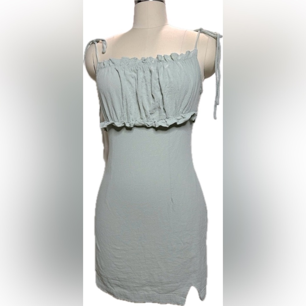 Zaful- Green mini dress. Small.